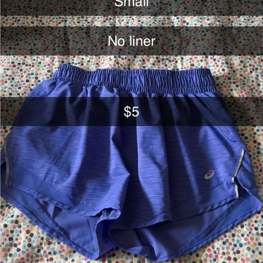 Asics Women's Athletic Shorts - Purple